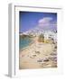 Beach and Town, Albufeira, Algarve, Portugal, Europe-Gavin Hellier-Framed Photographic Print