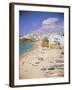 Beach and Town, Albufeira, Algarve, Portugal, Europe-Gavin Hellier-Framed Photographic Print