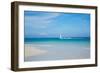 Beach and Tropical Sea-Ronnachai-Framed Photographic Print