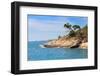 Beach and Tropical Sea-Ronnachai-Framed Photographic Print