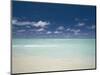 Beach and Turquoise Lagoon, Maldives, Indian Ocean-Papadopoulos Sakis-Mounted Photographic Print