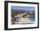 Beach and whale watch tower, Cabo Pulmo, UNESCO World Heritage Site, Baja California, Mexico, North-Peter Groenendijk-Framed Photographic Print