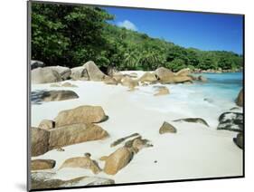 Beach, Anse Lazio, Praslin Island, Seychelles, Indian Ocean, Africa-Lee Frost-Mounted Photographic Print