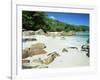 Beach, Anse Lazio, Praslin Island, Seychelles, Indian Ocean, Africa-Lee Frost-Framed Photographic Print