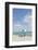 Beach Area at the '44 St', Dumbrella and Loungers, Atlantic Ocean, Miami South Beach, Florida, Usa-Axel Schmies-Framed Photographic Print