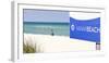 Beach Area, Near 83 Street, Miami South Beach, Atlantic Ocean, Florida, Usa-Axel Schmies-Framed Photographic Print