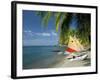 Beach at Anse Chastenet, St. Lucia, Windward Islands, West Indies, Caribbean, Central America-John Miller-Framed Photographic Print