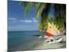 Beach at Anse Chastenet, St. Lucia, Windward Islands, West Indies, Caribbean, Central America-John Miller-Mounted Photographic Print