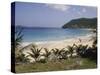 Beach at Anse Des Flamands, St. Barthelemy, Lesser Antilles, Caribbean, Central America-Ken Gillham-Stretched Canvas