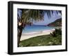 Beach at Anse Des Flamands, St. Barthelemy, West Indies, Central America-Ken Gillham-Framed Photographic Print