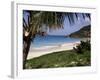 Beach at Anse Des Flamands, St. Barthelemy, West Indies, Central America-Ken Gillham-Framed Photographic Print