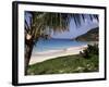 Beach at Anse Des Flamands, St. Barthelemy, West Indies, Central America-Ken Gillham-Framed Photographic Print