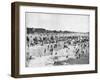 Beach at Atlantic City, New Jersey, USA, Late 19th Century-John L Stoddard-Framed Giclee Print