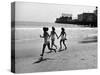 Beach at Atlantic City, the Site of the Atlantic City Beauty Contest-Peter Stackpole-Stretched Canvas