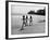 Beach at Atlantic City, the Site of the Atlantic City Beauty Contest-Peter Stackpole-Framed Photographic Print