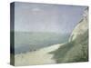 Beach at Bas Butin, Honfleur, 1886-Georges Seurat-Stretched Canvas