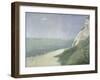 Beach at Bas Butin, Honfleur, 1886-Georges Seurat-Framed Giclee Print