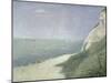 Beach at Bas Butin, Honfleur, 1886-Georges Seurat-Mounted Giclee Print