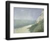 Beach at Bas Butin, Honfleur, 1886-Georges Seurat-Framed Giclee Print