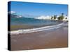 Beach at Beach Resort on the Mediterranean Coast Near Tipasa, Algeria, North Africa-Michael Runkel-Stretched Canvas
