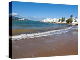 Beach at Beach Resort on the Mediterranean Coast Near Tipasa, Algeria, North Africa-Michael Runkel-Stretched Canvas