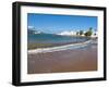 Beach at Beach Resort on the Mediterranean Coast Near Tipasa, Algeria, North Africa-Michael Runkel-Framed Photographic Print