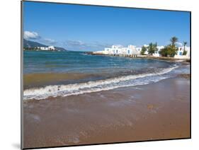 Beach at Beach Resort on the Mediterranean Coast Near Tipasa, Algeria, North Africa-Michael Runkel-Mounted Photographic Print