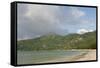 Beach at Bel Ombre, Baie Beau Vallon, Mahe, Seychelles, Indian Ocean Islands-Guido Cozzi-Framed Stretched Canvas