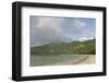 Beach at Bel Ombre, Baie Beau Vallon, Mahe, Seychelles, Indian Ocean Islands-Guido Cozzi-Framed Photographic Print