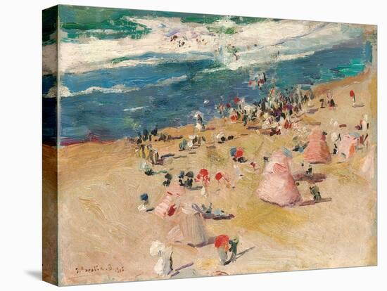 Beach at Biarritz, 1906-Joaquin Sorolla y Bastida-Stretched Canvas