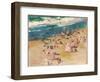 Beach at Biarritz, 1906-Joaquin Sorolla y Bastida-Framed Premium Giclee Print