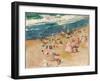 Beach at Biarritz, 1906-Joaquin Sorolla y Bastida-Framed Giclee Print