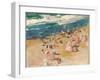 Beach at Biarritz, 1906-Joaquin Sorolla y Bastida-Framed Giclee Print