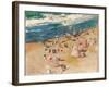 Beach at Biarritz, 1906-Joaquin Sorolla y Bastida-Framed Giclee Print