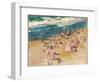 Beach at Biarritz, 1906-Joaquin Sorolla y Bastida-Framed Giclee Print