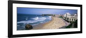 Beach at Biarritz, Basque Coast, Basses-Pyrenees, Bay of Biscay, France, Europe-Bruno Morandi-Framed Photographic Print