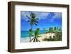 Beach at Bottom Bay, St. Philip, Barbados, Caribbean-null-Framed Art Print