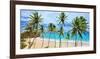 Beach at Bottom Bay, St. Philip, Barbados, Caribbean-null-Framed Art Print