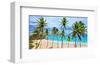 Beach at Bottom Bay, St. Philip, Barbados, Caribbean-null-Framed Art Print