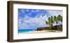 Beach at Bottom Bay, St. Philip, Barbados, Caribbean-null-Framed Art Print