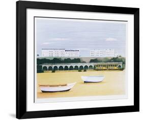 Beach at Brighton-Mary Faulconer-Framed Limited Edition