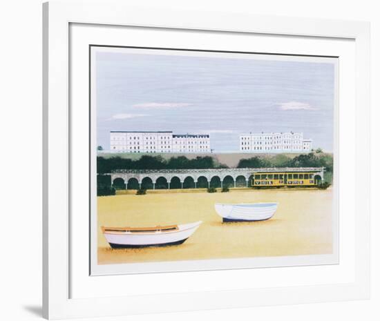 Beach at Brighton-Mary Faulconer-Framed Limited Edition