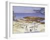 Beach at Cabasson (Baigne-Cul), 1891-92-Henri-Edmond Cross-Framed Giclee Print