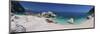 Beach at Cala Mariolu bay, Province of Nuoro, Sardinia, Italy-null-Mounted Art Print