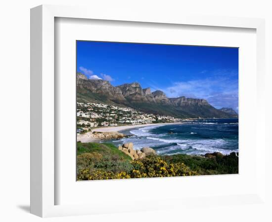 Beach at Camps Bay, Cape Town, South Africa-Ariadne Van Zandbergen-Framed Photographic Print