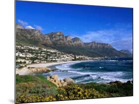 Beach at Camps Bay, Cape Town, South Africa-Ariadne Van Zandbergen-Mounted Photographic Print