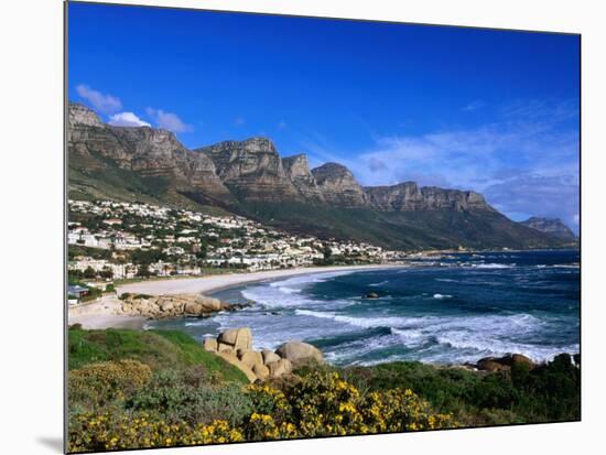 Beach at Camps Bay, Cape Town, South Africa-Ariadne Van Zandbergen-Mounted Photographic Print