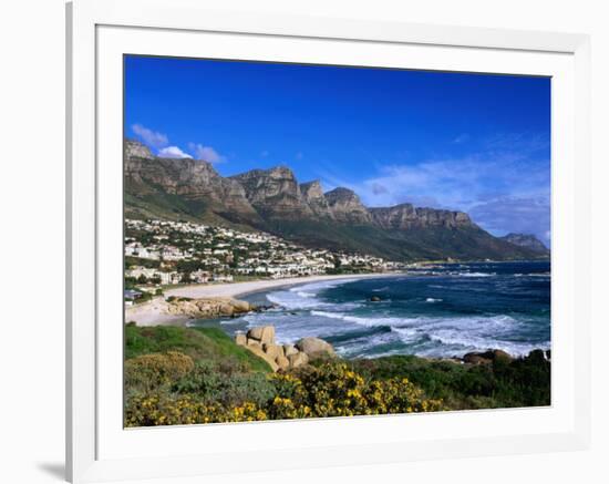 Beach at Camps Bay, Cape Town, South Africa-Ariadne Van Zandbergen-Framed Photographic Print