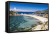 Beach at Challapampa Village, Isla Del Sol (Island of the Sun), Lake Titicaca, Bolivia-Matthew Williams-Ellis-Framed Stretched Canvas