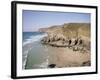 Beach at Chapel Porth, Near St. Agnes, Cornwall, England, United Kingdom-Richard Ashworth-Framed Photographic Print